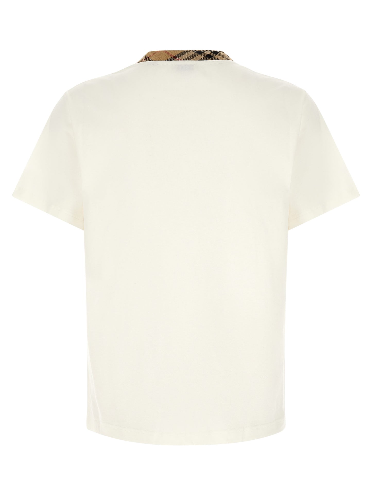 Burberry Beige Cotton T-Shirt
