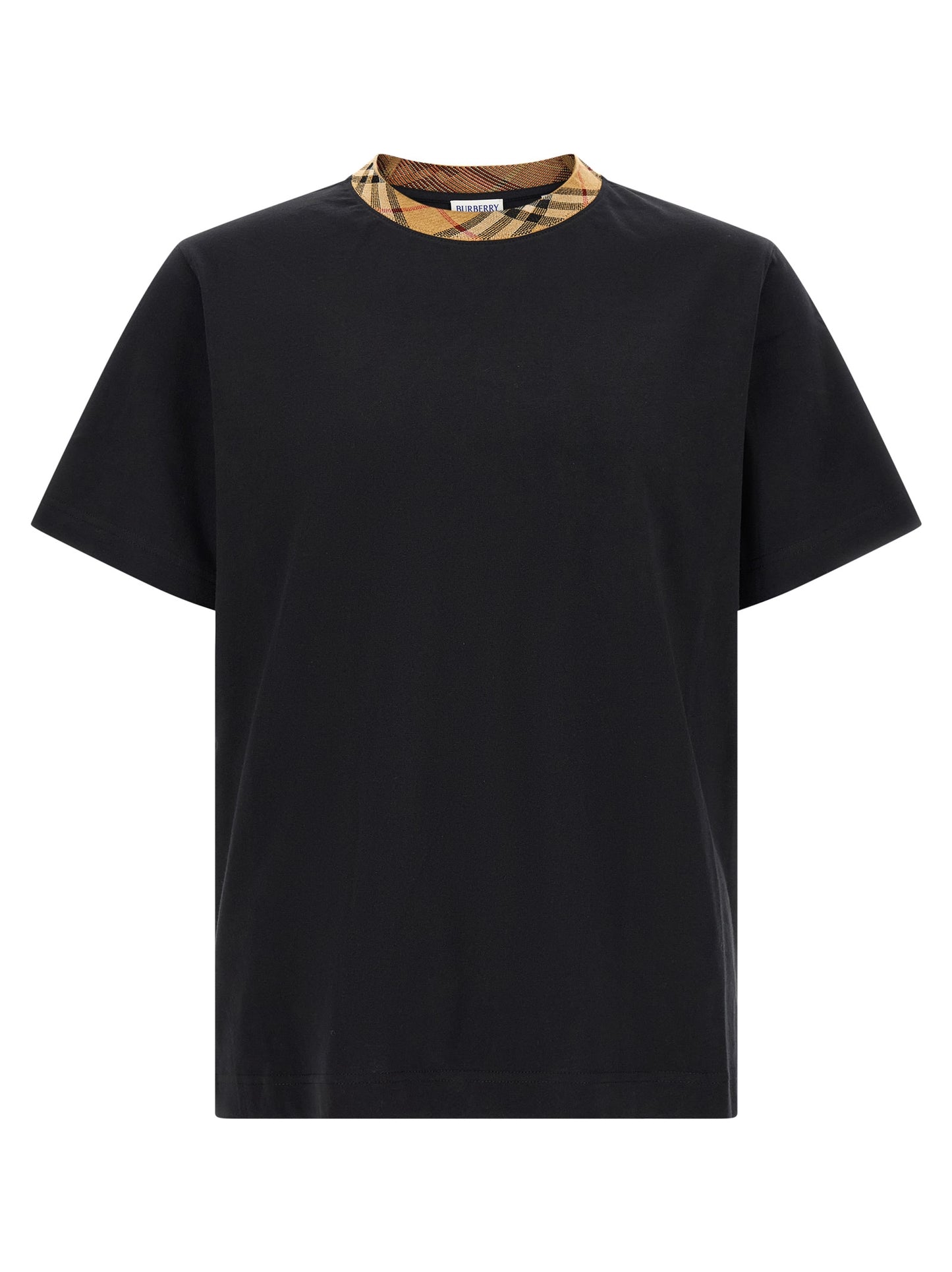 Burberry Beige Cotton T-Shirt