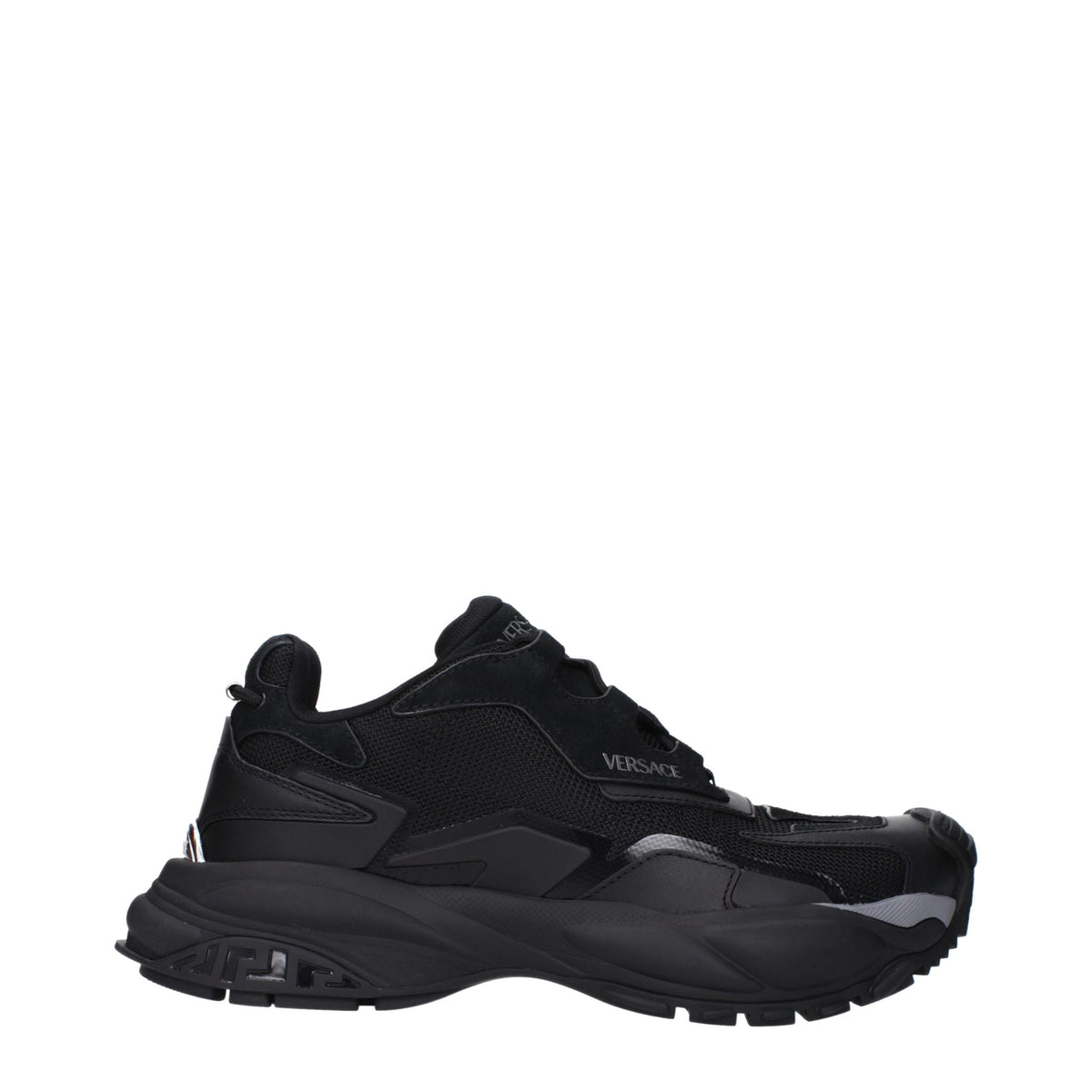 Baskets Versace homme en tissu noir – VE-15569784111369