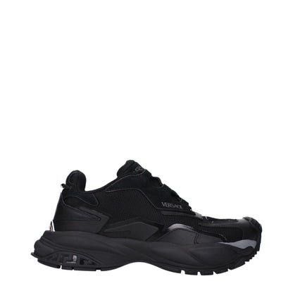 Baskets Versace homme en tissu noir – VE-15569784111369