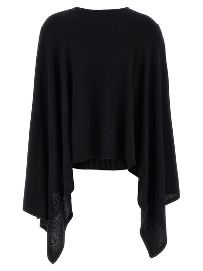 TOTEME Black Silk Cardigan
