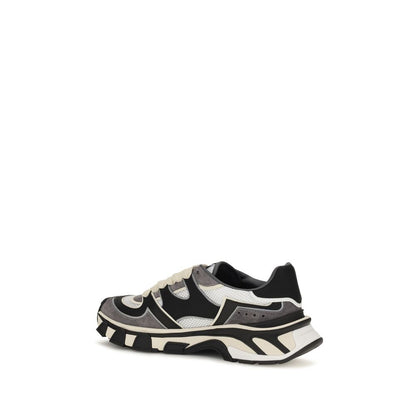 Baskets Dolce & Gabbana homme en cuir de veau gris – DO-CS2463A099689697