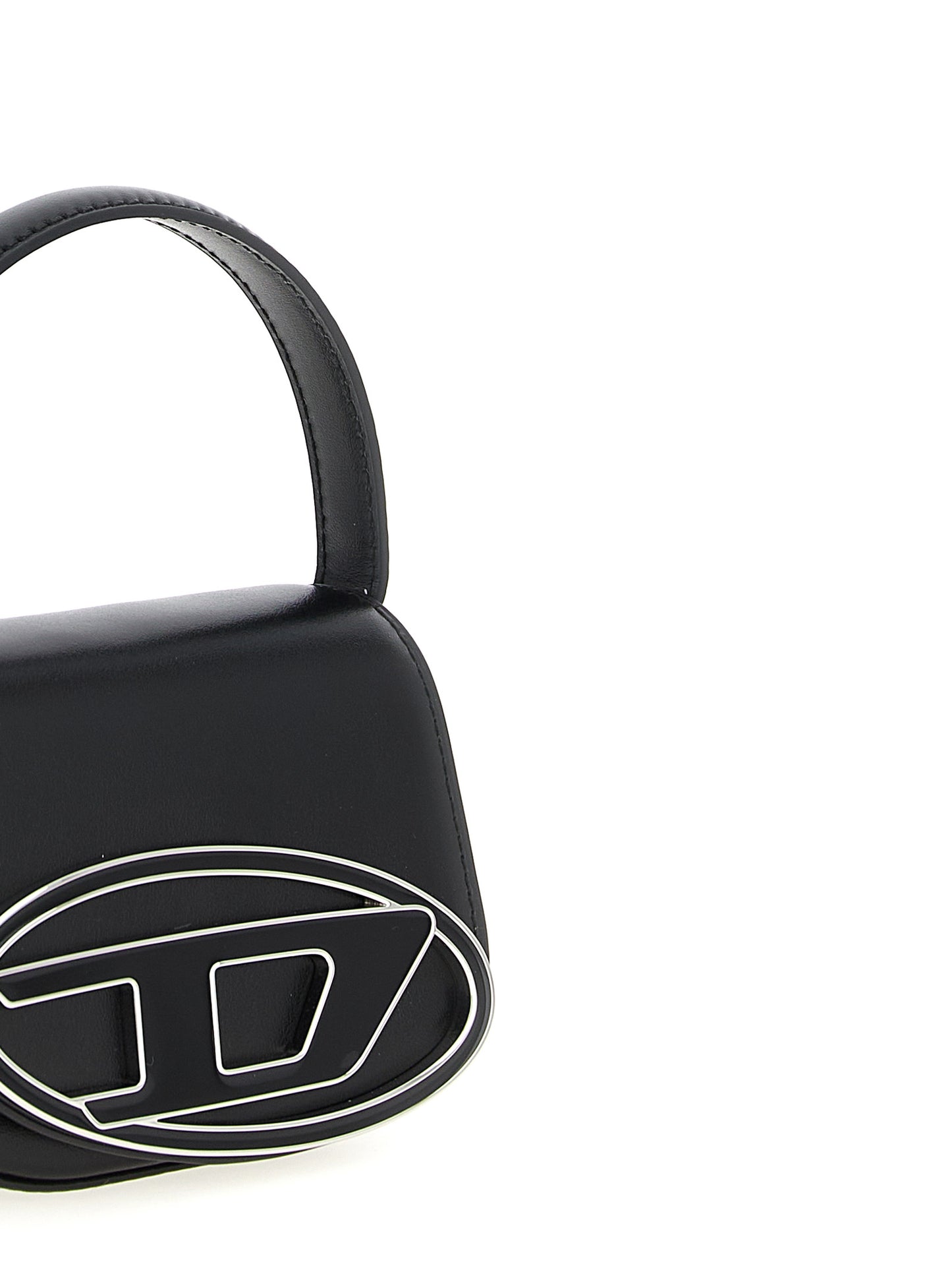Diesel Black Cowhide Handbag