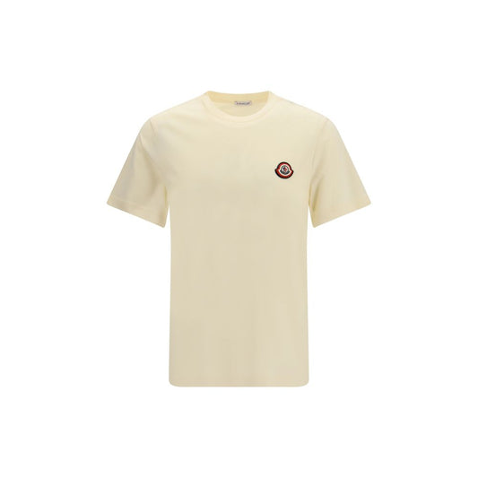 T-shirt Moncler homme en coton beige – MO-L20918C0004589B8Y060