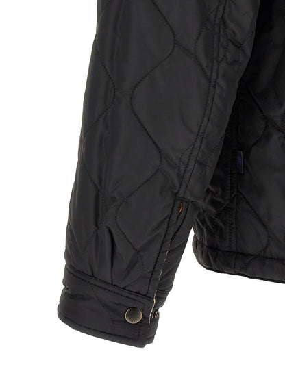 Burberry Black Polyamide Full-Length Jacket