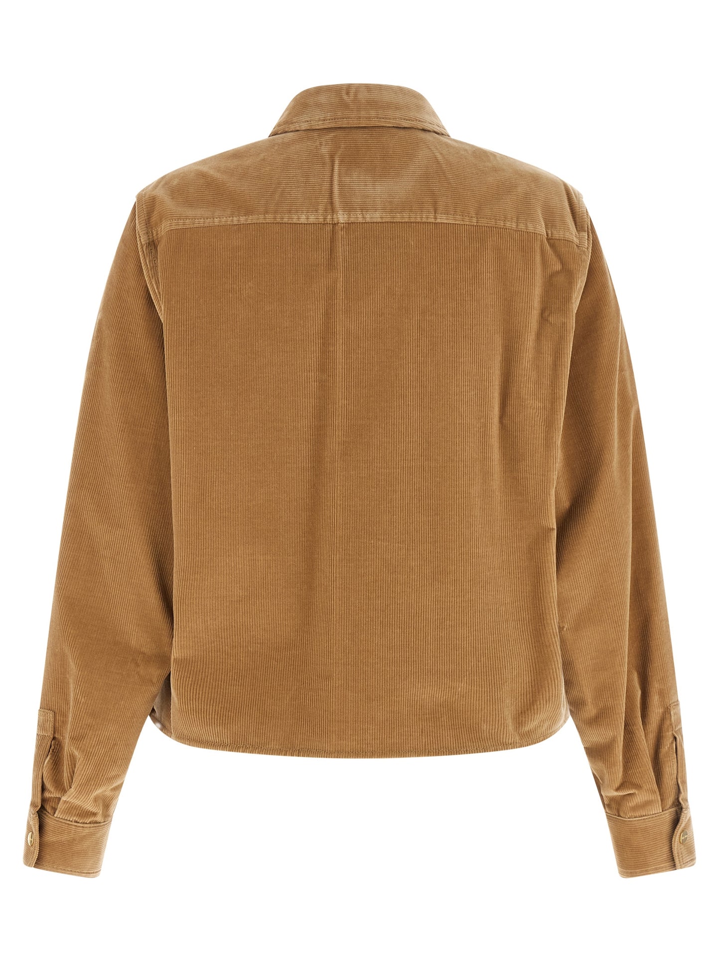 Max Mara Beige Cotton Denim Jacket