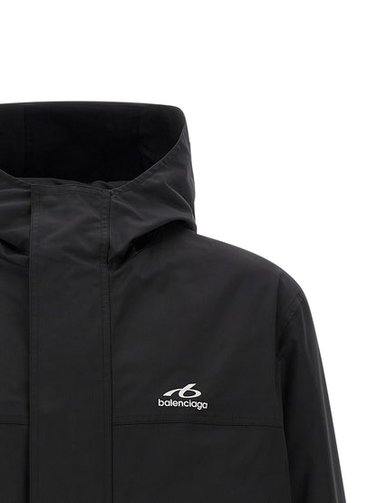 Coupe-vent Balenciaga homme Techwear en polyester noir – BA-341360