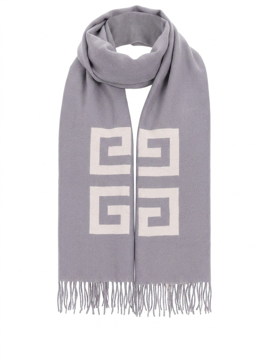 Écharpe Givenchy homme en laine bicolore – GIGV4518J5704007SG