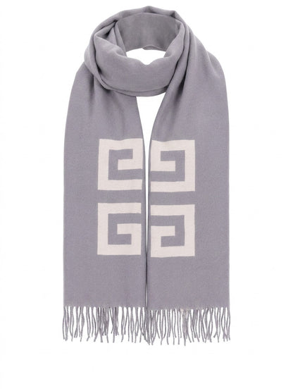 Écharpe Givenchy homme en laine bicolore – GIGV4518J5704007SG