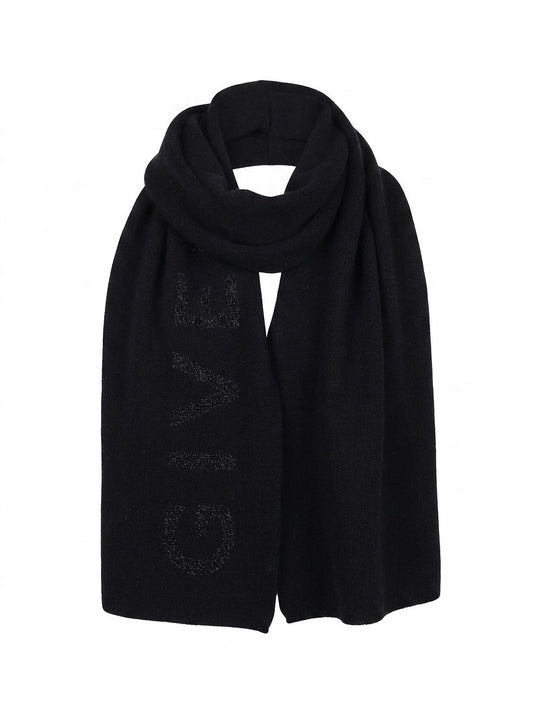 Écharpe Givenchy femme en laine et cachemire noire – GIGW3618U7946001SG