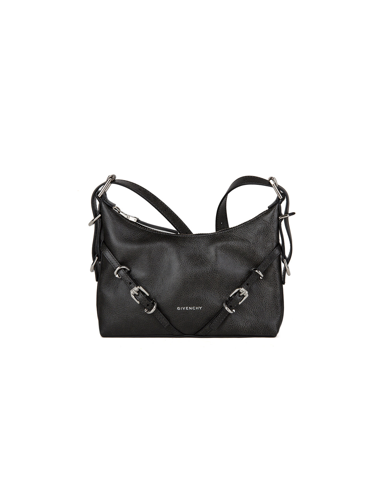 Sac porté épaule Givenchy femme en cuir de veau gris – GIBB50THB2CR002SG