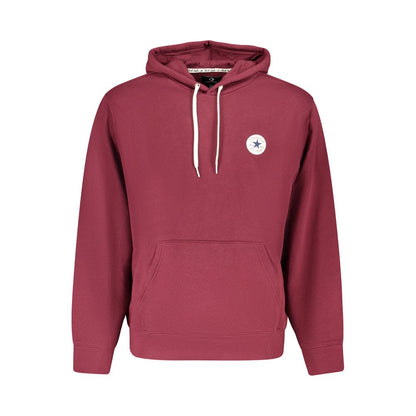 Sweat à capuche Converse homme en coton rouge – CO-46919