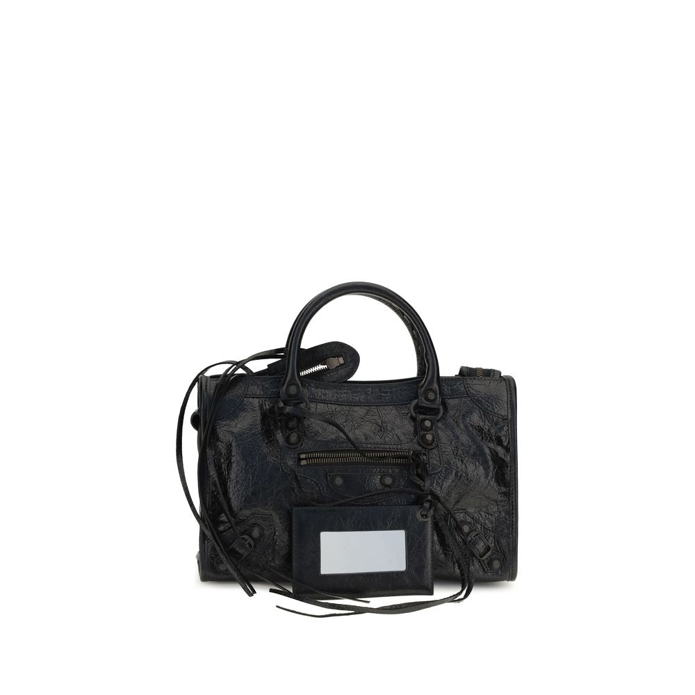 Balenciaga Black Lamb Ovis Aries Handbag