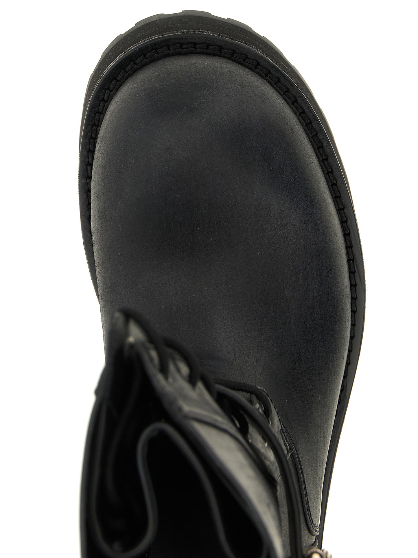 Balenciaga Black Calfskin Ankle Boots