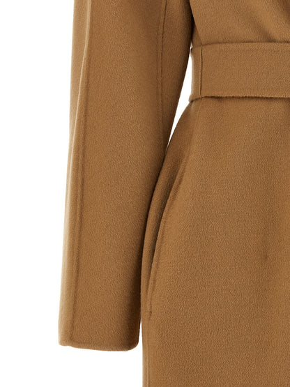 Manteau Max Mara femme Studio Cles en laine vierge beige – MA-341400