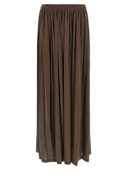 Max Mara Brown Lyocell Mini Skirt