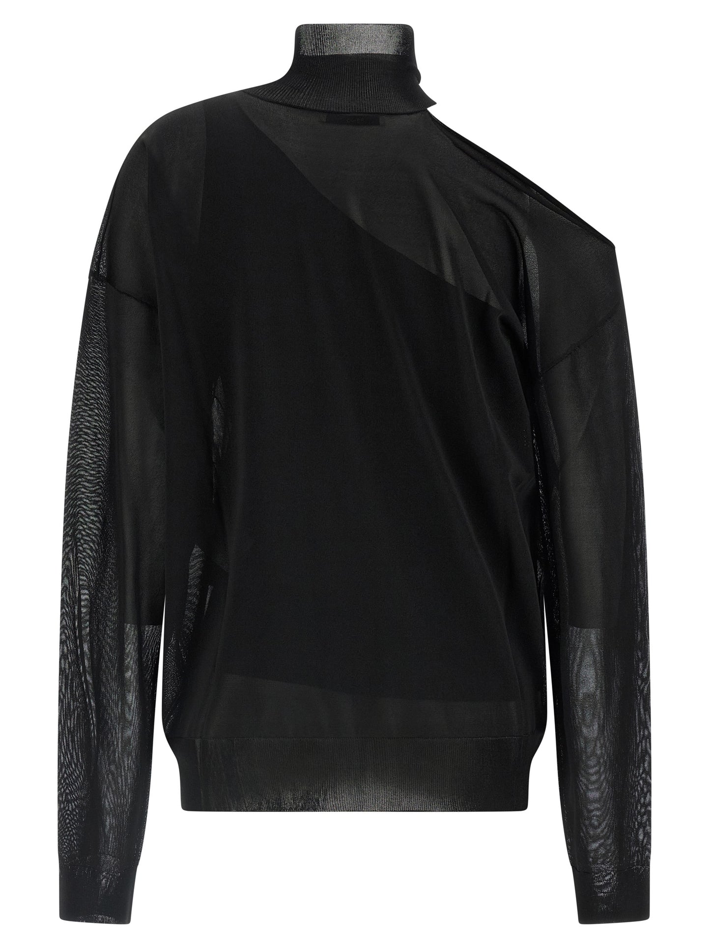Fendi Black Viscose Cardigan