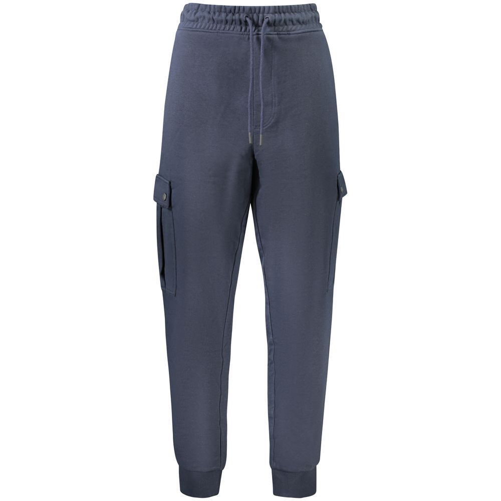 Pantalon de survêtement Hugo Boss homme en coton bleu – BO-33141