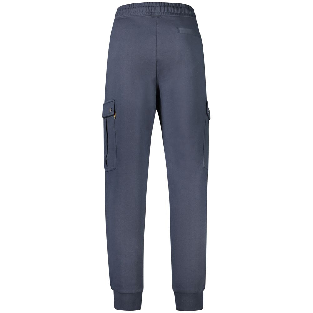 Pantalon de survêtement Hugo Boss homme en coton bleu – BO-33141