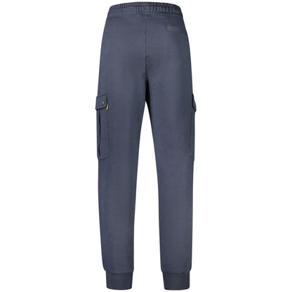 Pantalon de survêtement Hugo Boss homme en coton bleu – BO-33141