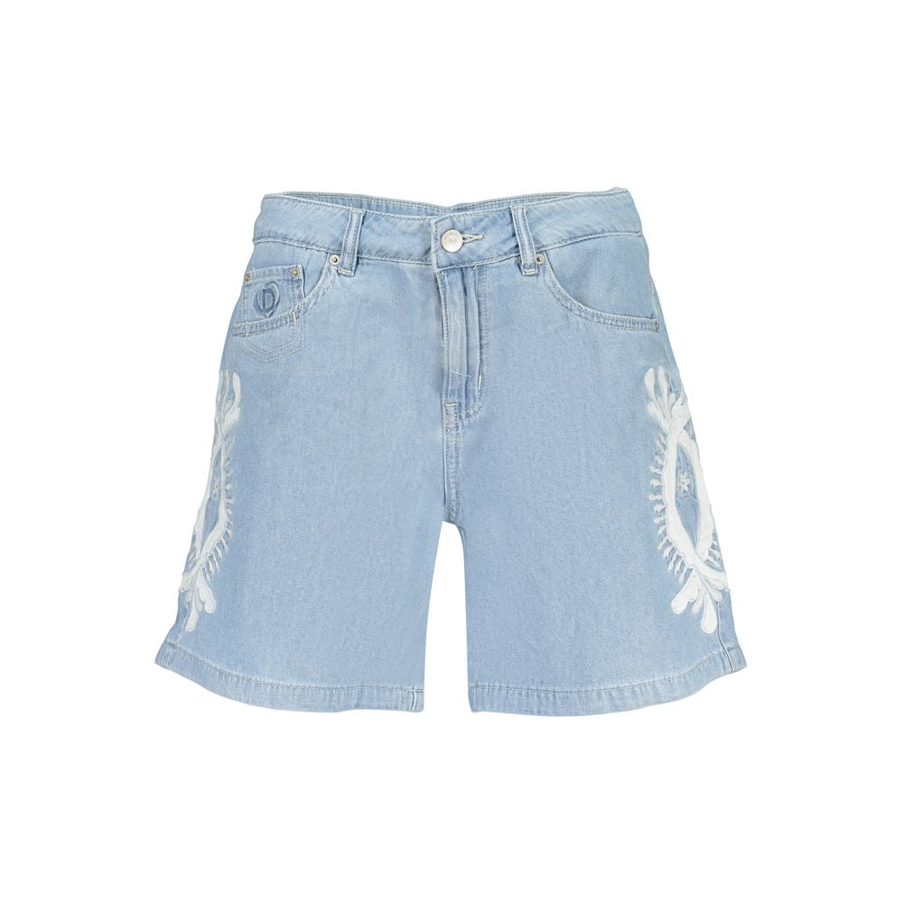 Short Desigual femme Wakanda en coton bleu – DE-47039