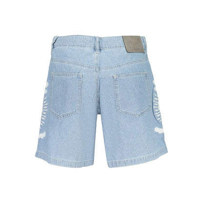 Short Desigual femme Wakanda en coton bleu – DE-47039