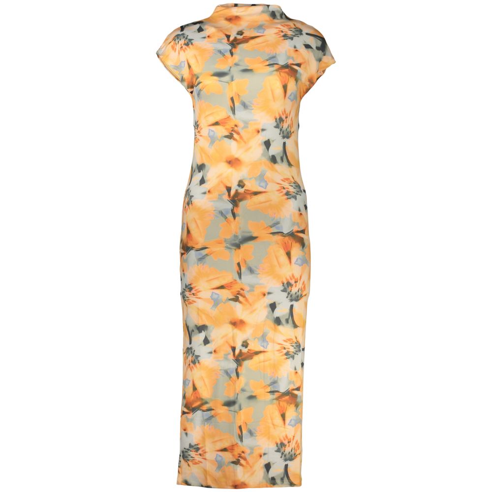 Robe longue Desigual femme Martha en polyamide orange – DE-47097