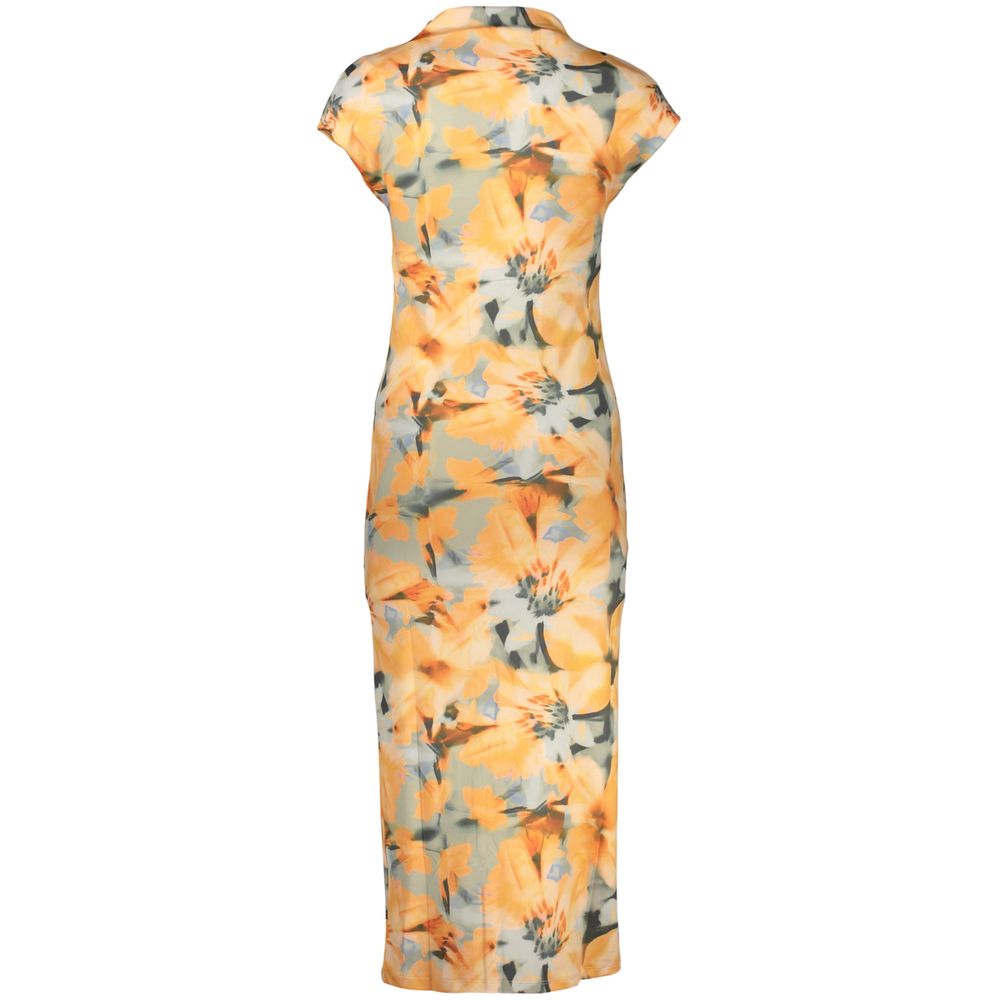 Robe longue Desigual femme Martha en polyamide orange – DE-47097