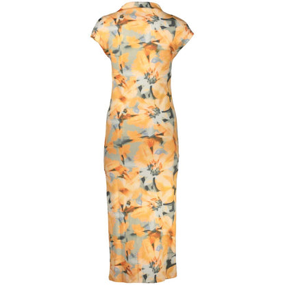 Robe longue Desigual femme Martha en polyamide orange – DE-47097