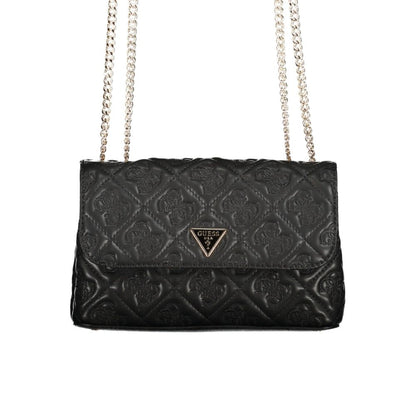 Guess Jeans Black Polyethylene Handbag