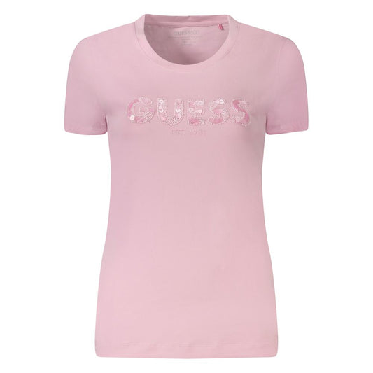 Guess Jeans Rosa Cotton Women's T-Shirt