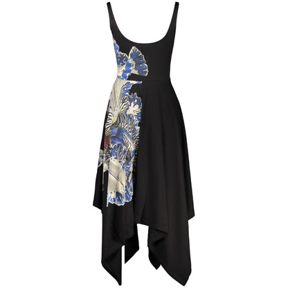 Robe longue Desigual femme Orchid Lacroix en coton noir – DE-47159