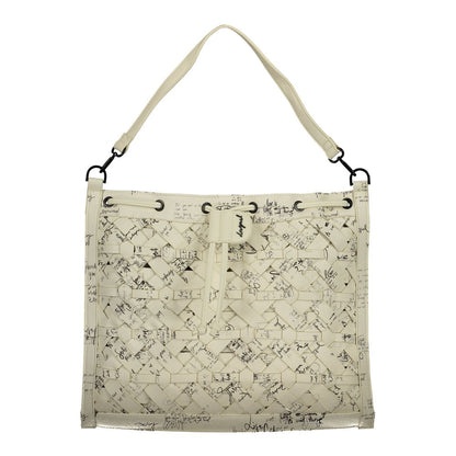 Sac à dos Desigual femme en polyuréthane blanc – DE-47198