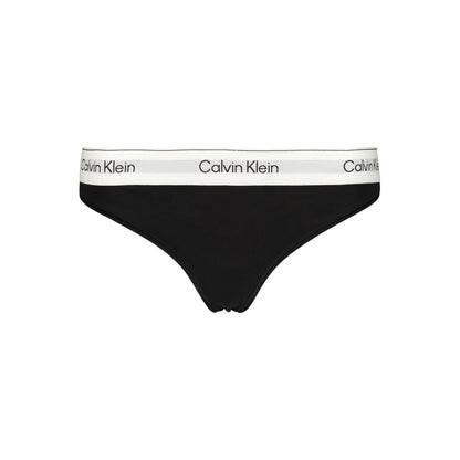 Calvin Klein Black Cotton Pantie