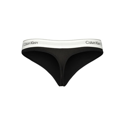 Calvin Klein Black Cotton Pantie