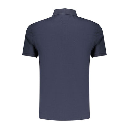 Calvin Klein Blue Cotton Men's Polo Shirt