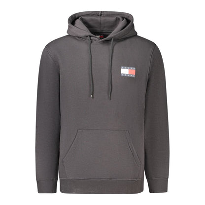 Sweat à capuche Tommy Hilfiger homme en coton noir – TO-46069