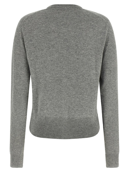 Dolce & Gabbana Gray Cashmere Cardigan