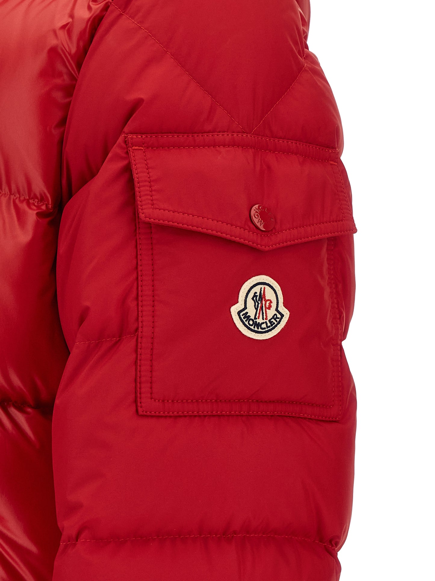 Moncler Multicolor Polyester Full-Length Jacket