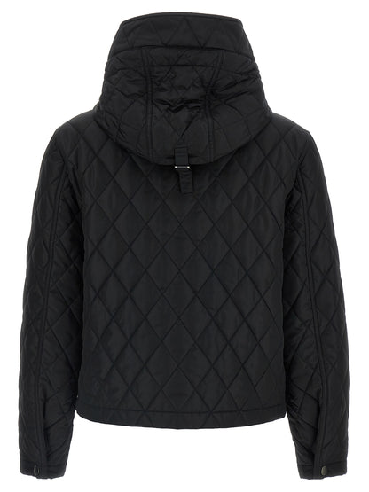 Burberry Black Polyamide Full-Length Jacket