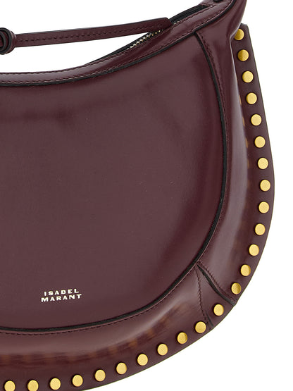 Isabel Marant Bordeaux Calfskin Shoulder Bag