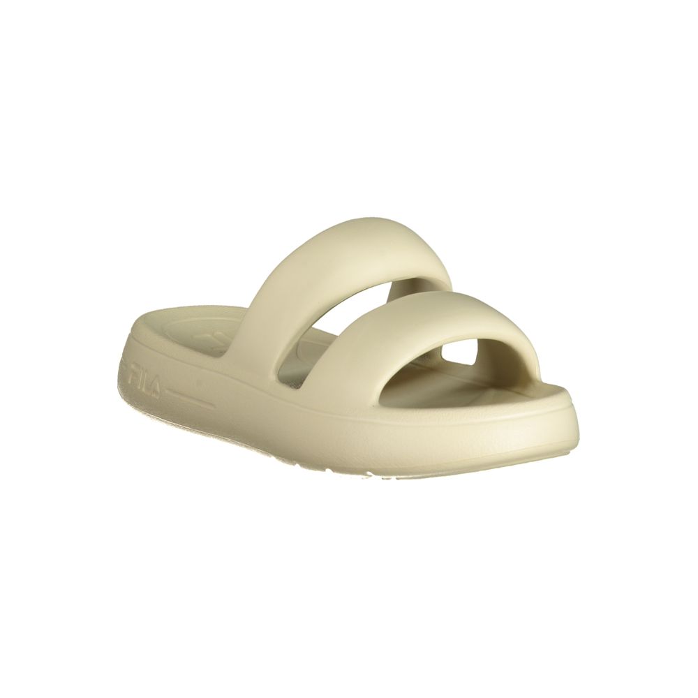 Fila Beige Polyurethane Women's Slipper