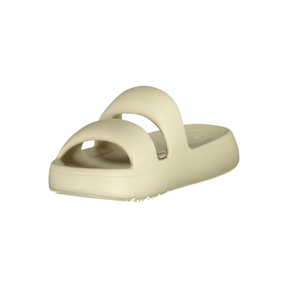 Fila Beige Polyurethane Women's Slipper