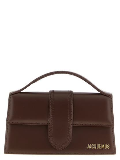 Jacquemus Brown Calfskin Handbag