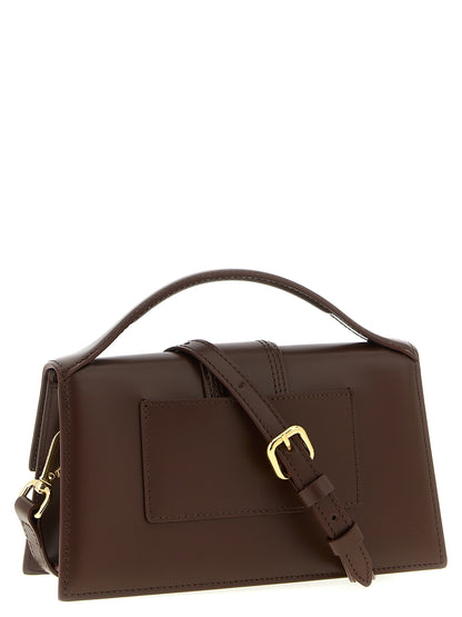 Jacquemus Brown Calfskin Handbag