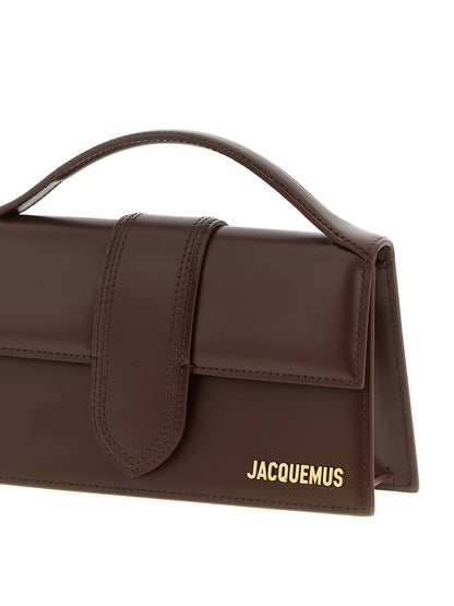 Jacquemus Brown Calfskin Handbag