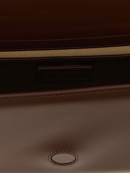 Jacquemus Brown Calfskin Handbag