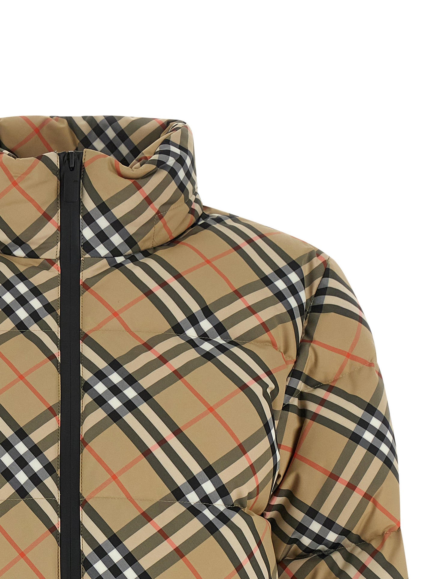 Burberry Beige Polyester Full-Length Jacket