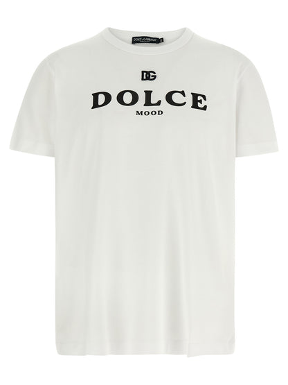 Dolce & Gabbana White Cotton T-Shirt