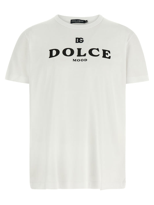 Dolce & Gabbana White Cotton T-Shirt